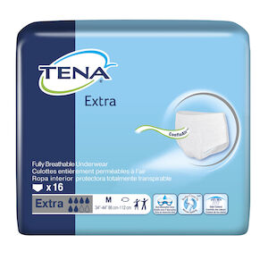 Medium, 34 Inch - 44 Inch Waist, ProSkin Extra Protective Incontinence Underwear